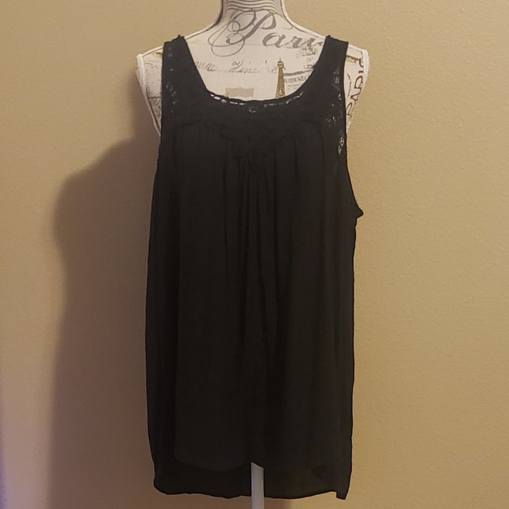 Knox Rose crotchet tank top XXl